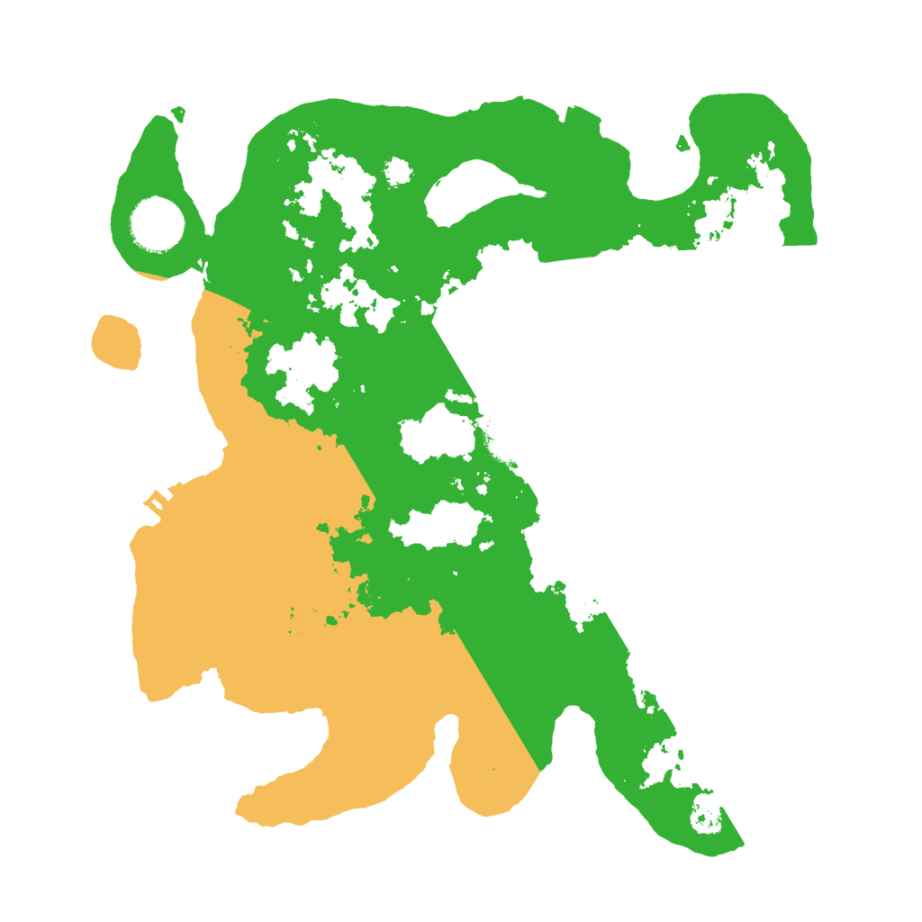 Biome Rust Map: Procedural Map, Size: 3000, Seed: 1048489086