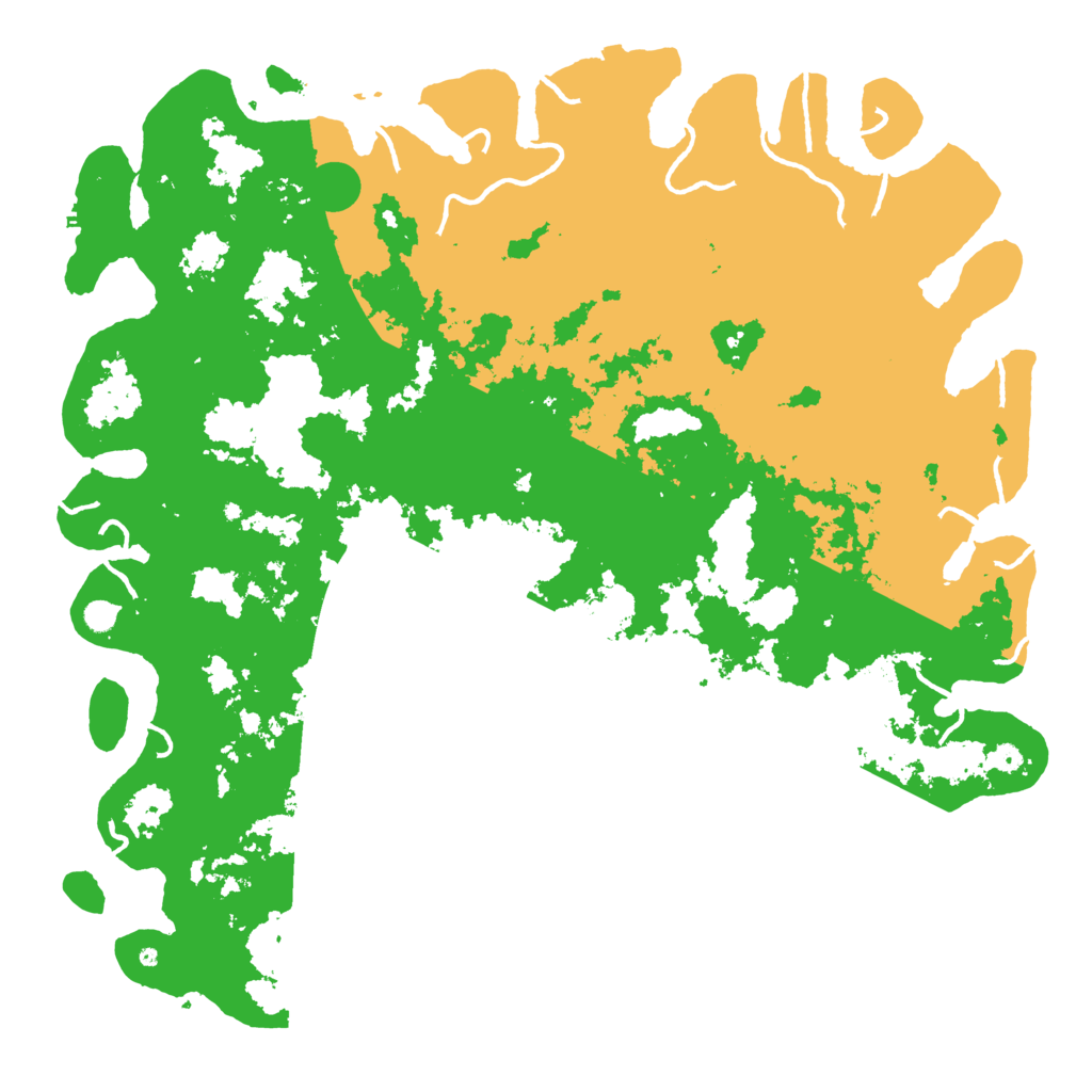 Biome Rust Map: Procedural Map, Size: 6000, Seed: 9963627