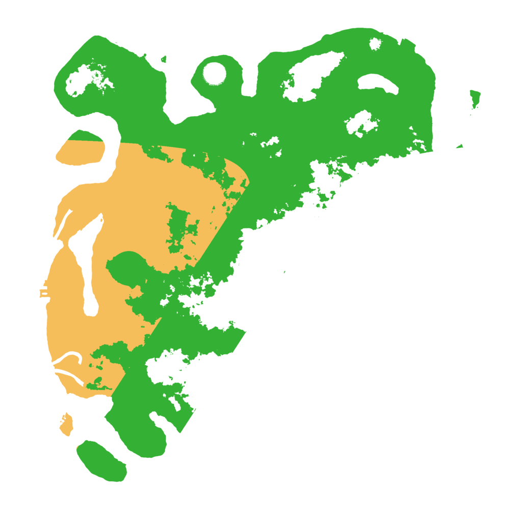 Biome Rust Map: Procedural Map, Size: 4000, Seed: 2134244