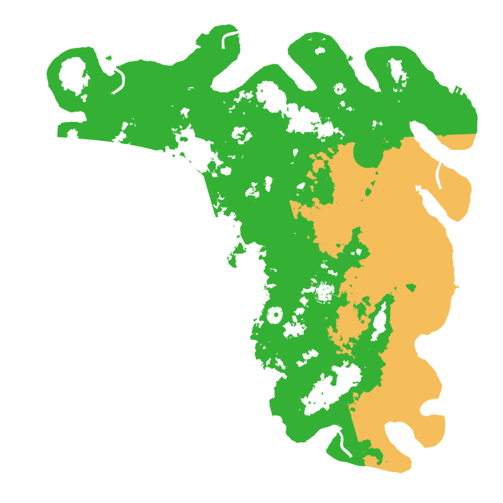 Biome Rust Map: Procedural Map, Size: 4500, Seed: 666130850
