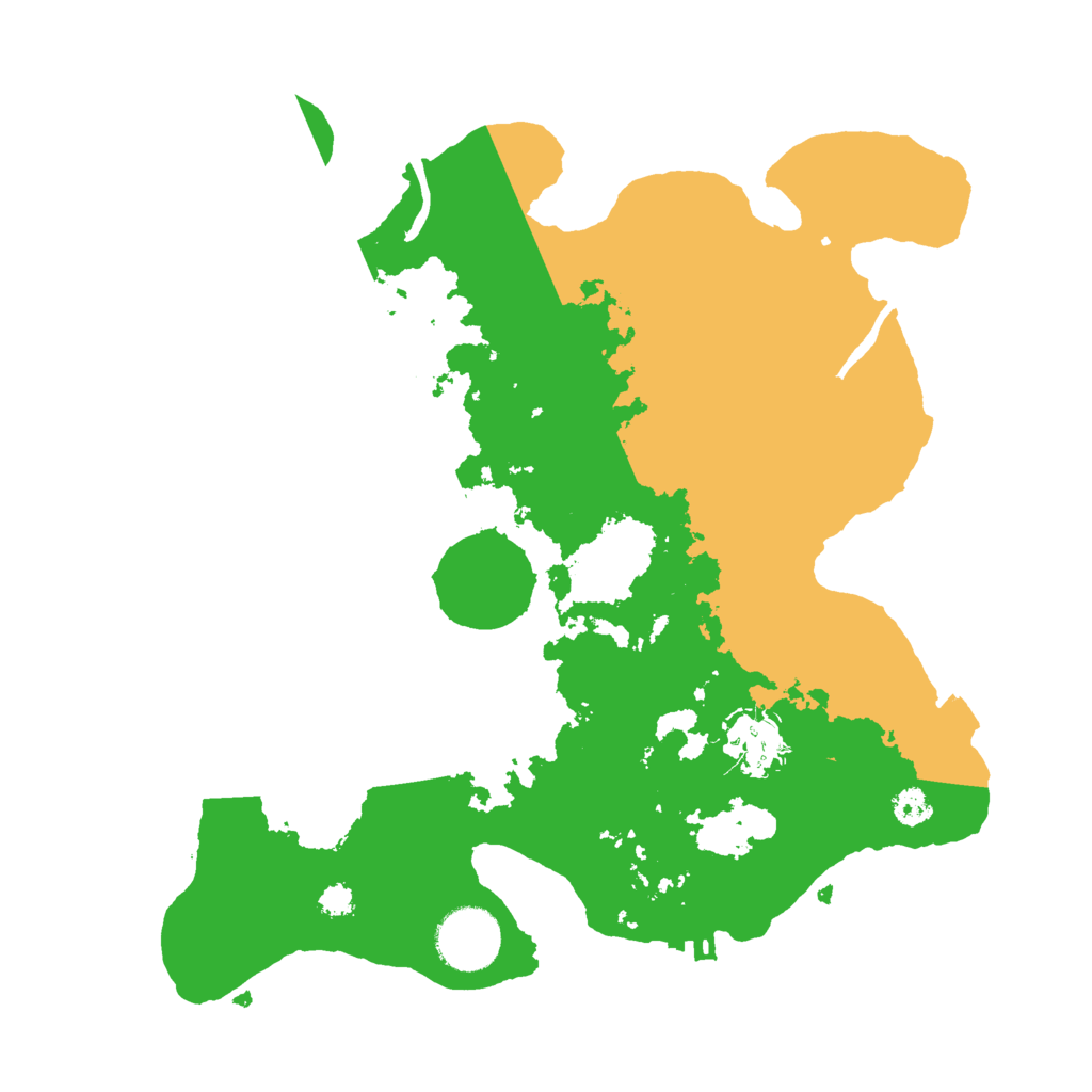 Biome Rust Map: Procedural Map, Size: 3000, Seed: 19131