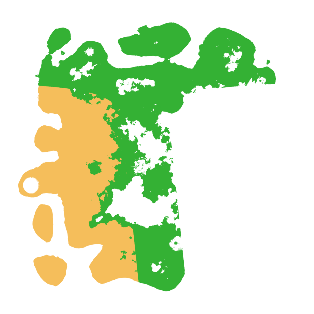 Biome Rust Map: Procedural Map, Size: 3500, Seed: 939723350