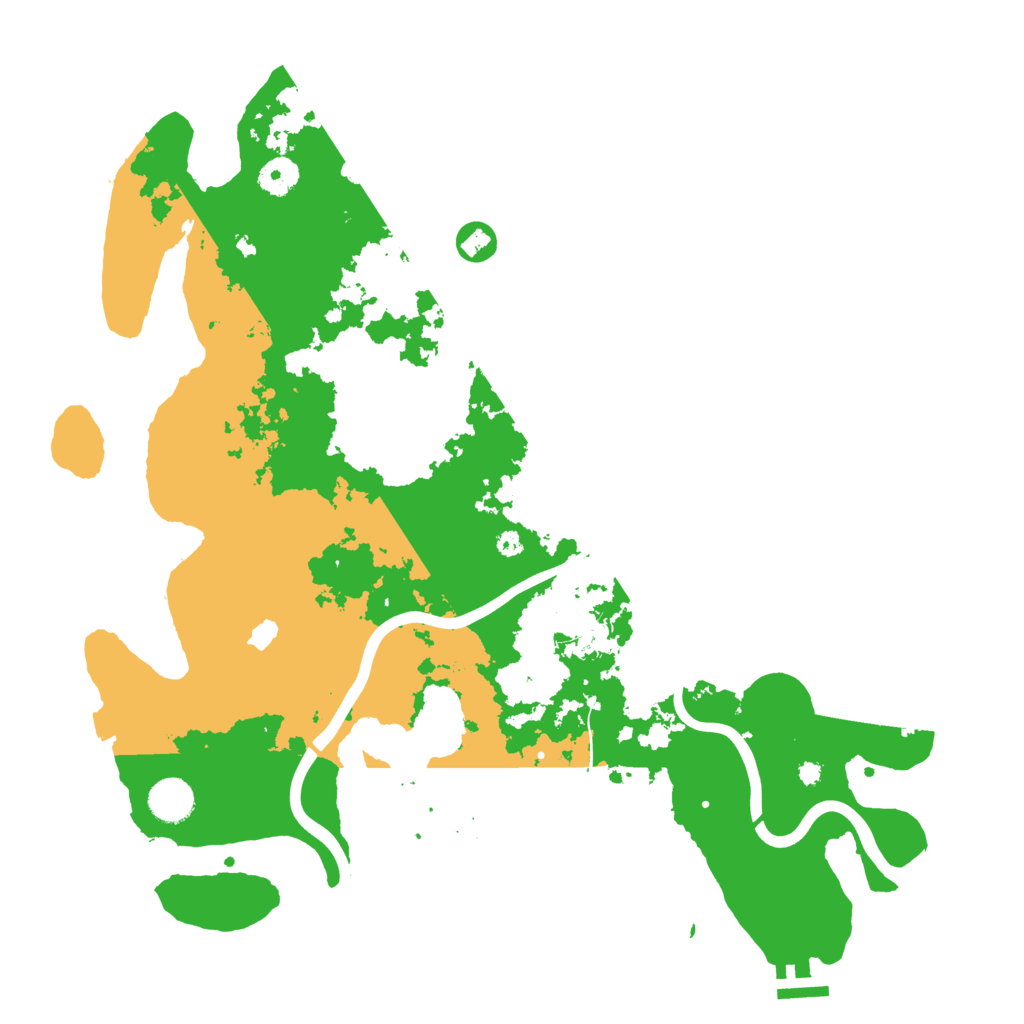 Biome Rust Map: Procedural Map, Size: 4000, Seed: 8319412