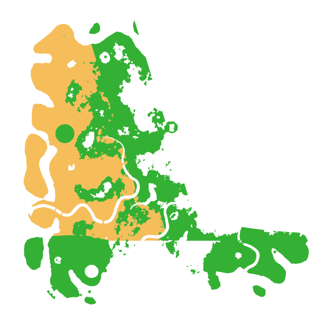 Biome Rust Map: Procedural Map, Size: 4500, Seed: 965626356