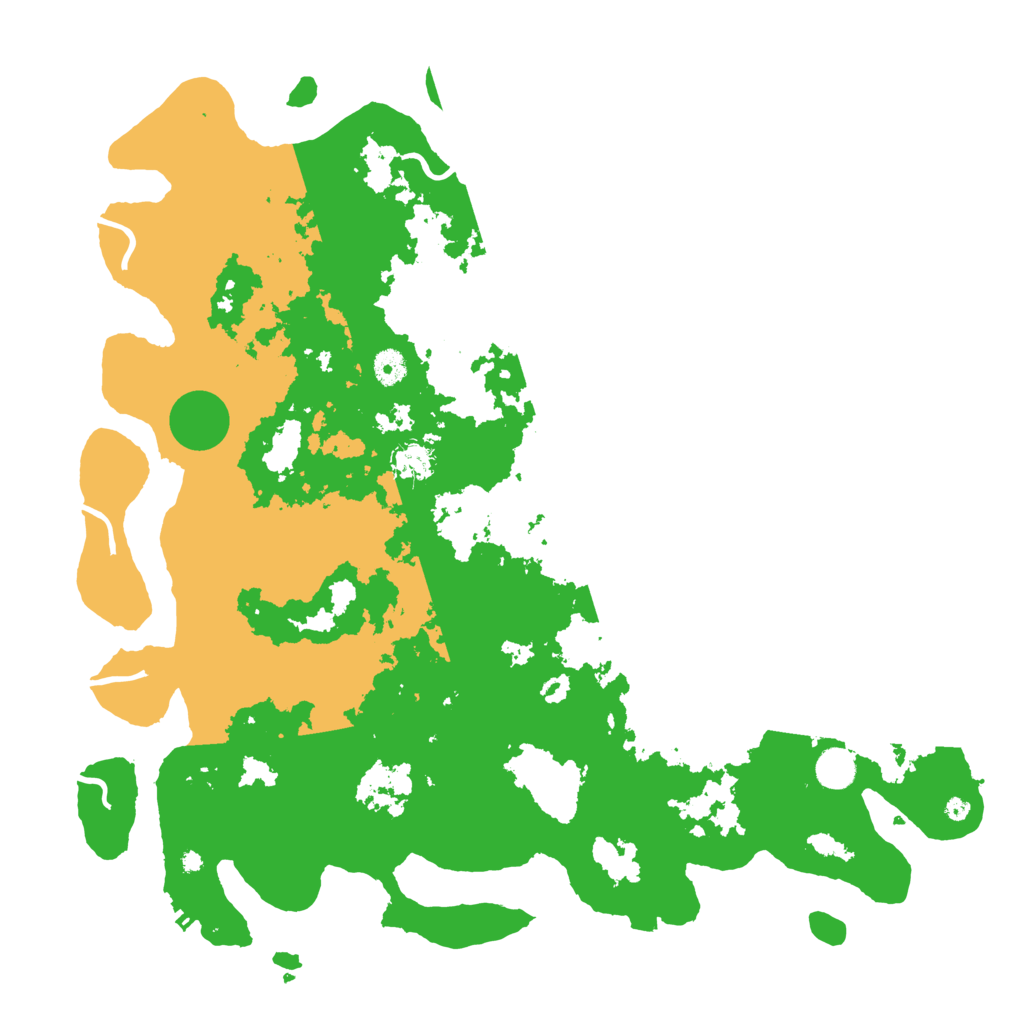 Biome Rust Map: Procedural Map, Size: 4500, Seed: 965626356