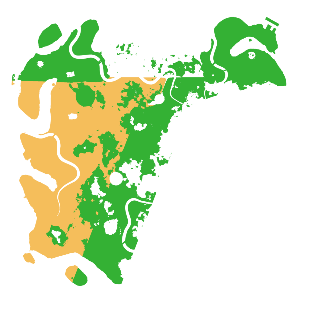 Biome Rust Map: Procedural Map, Size: 4250, Seed: 2297622