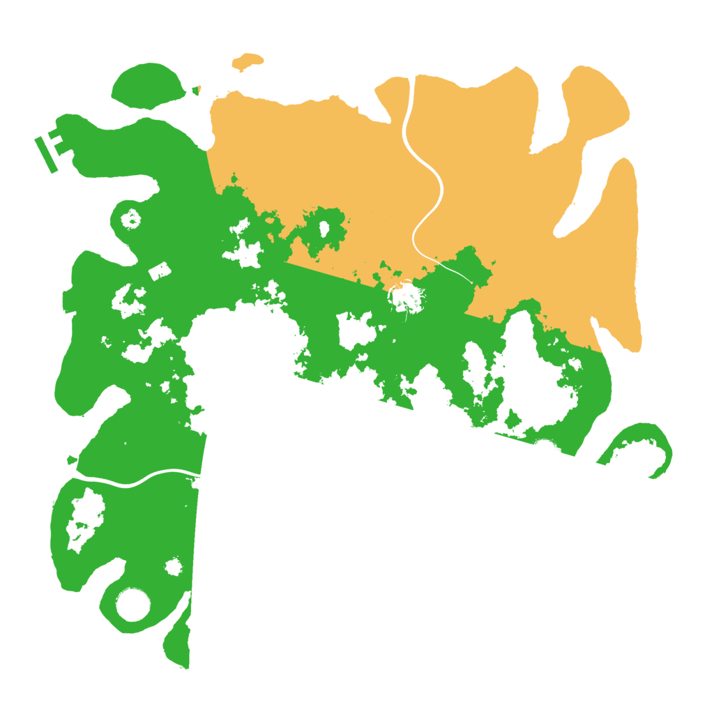 Biome Rust Map: Procedural Map, Size: 3750, Seed: 425022787