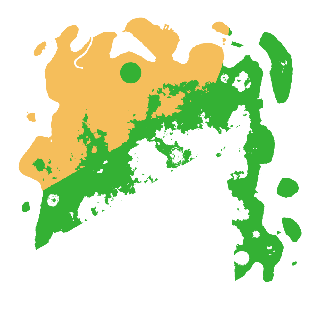 Biome Rust Map: Procedural Map, Size: 4000, Seed: 77789083