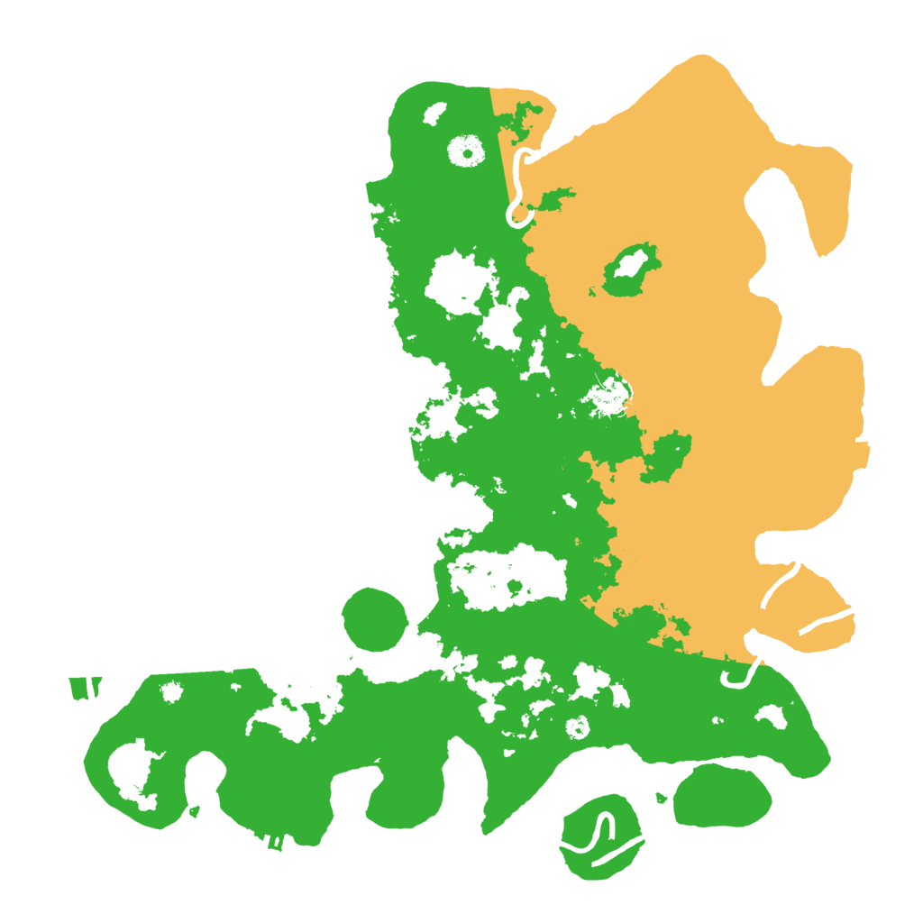 Biome Rust Map: Procedural Map, Size: 4000, Seed: 1321651666