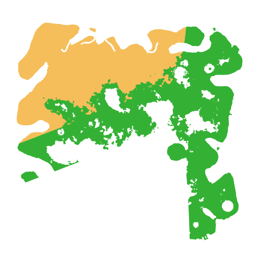 Biome Rust Map: Procedural Map, Size: 4000, Seed: 22019