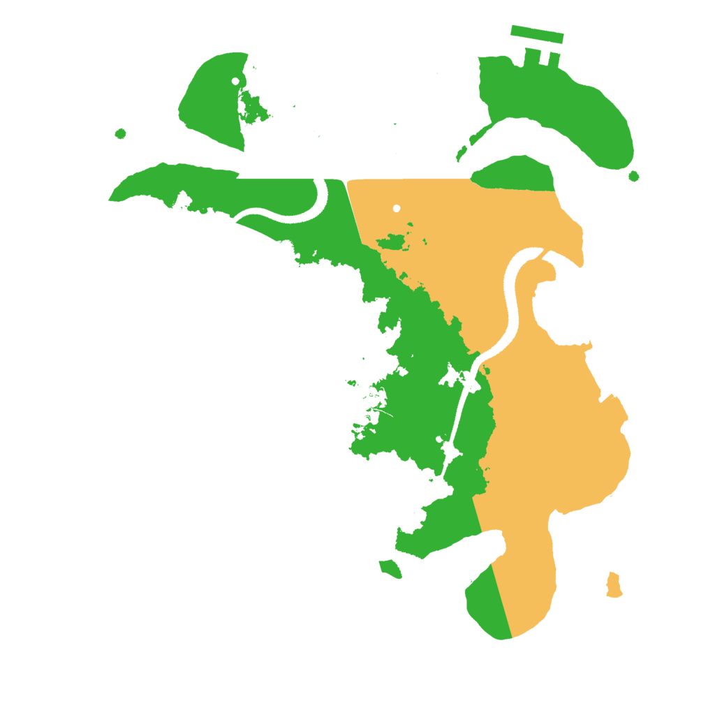 Biome Rust Map: Procedural Map, Size: 2750, Seed: 1147148268