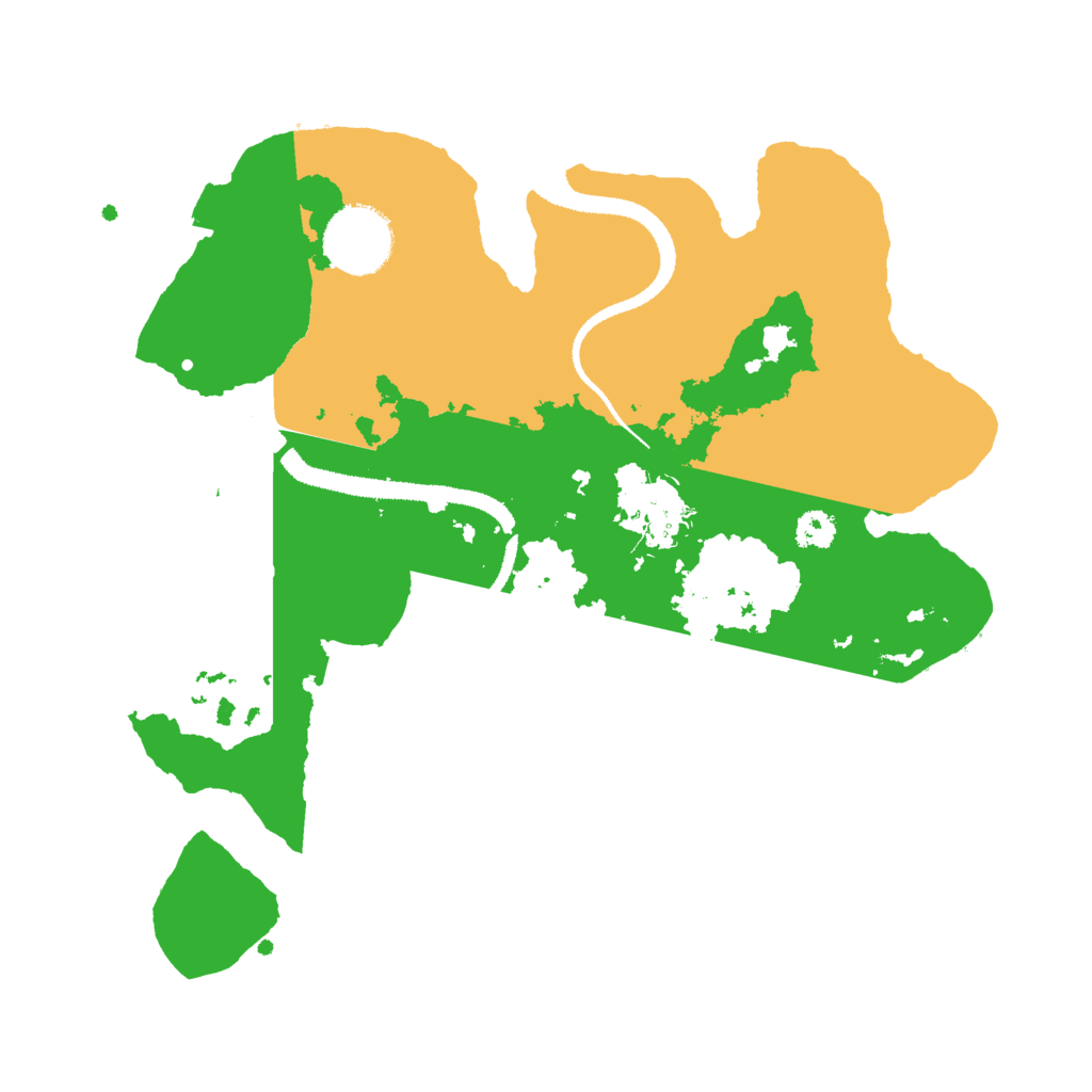 Biome Rust Map: Procedural Map, Size: 2800, Seed: 1792033839