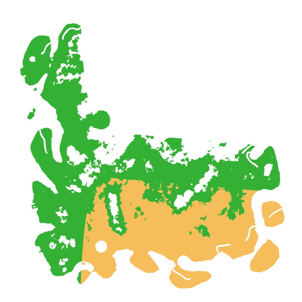 Biome Rust Map: Procedural Map, Size: 4500, Seed: 12346