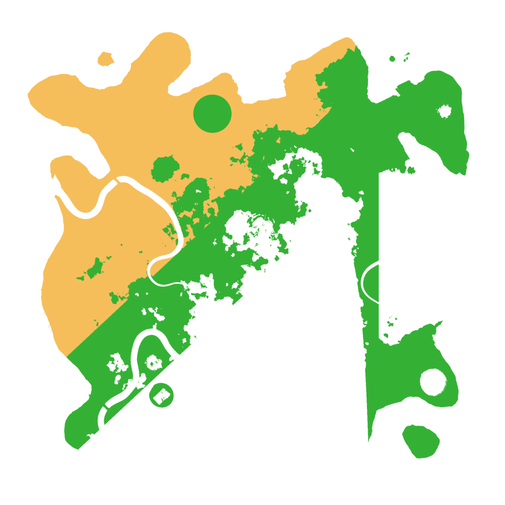 Biome Rust Map: Procedural Map, Size: 3500, Seed: 915299434