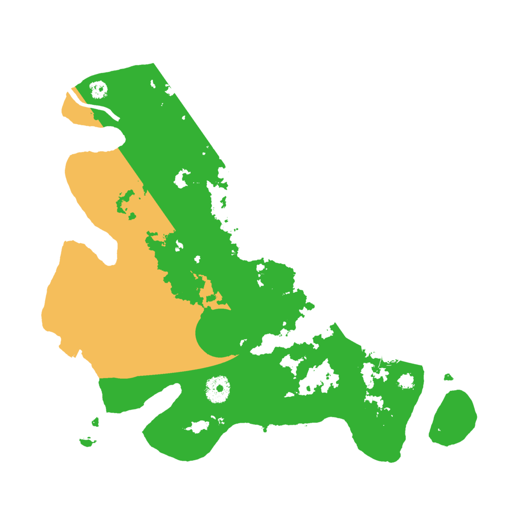 Biome Rust Map: Procedural Map, Size: 3000, Seed: 88496993