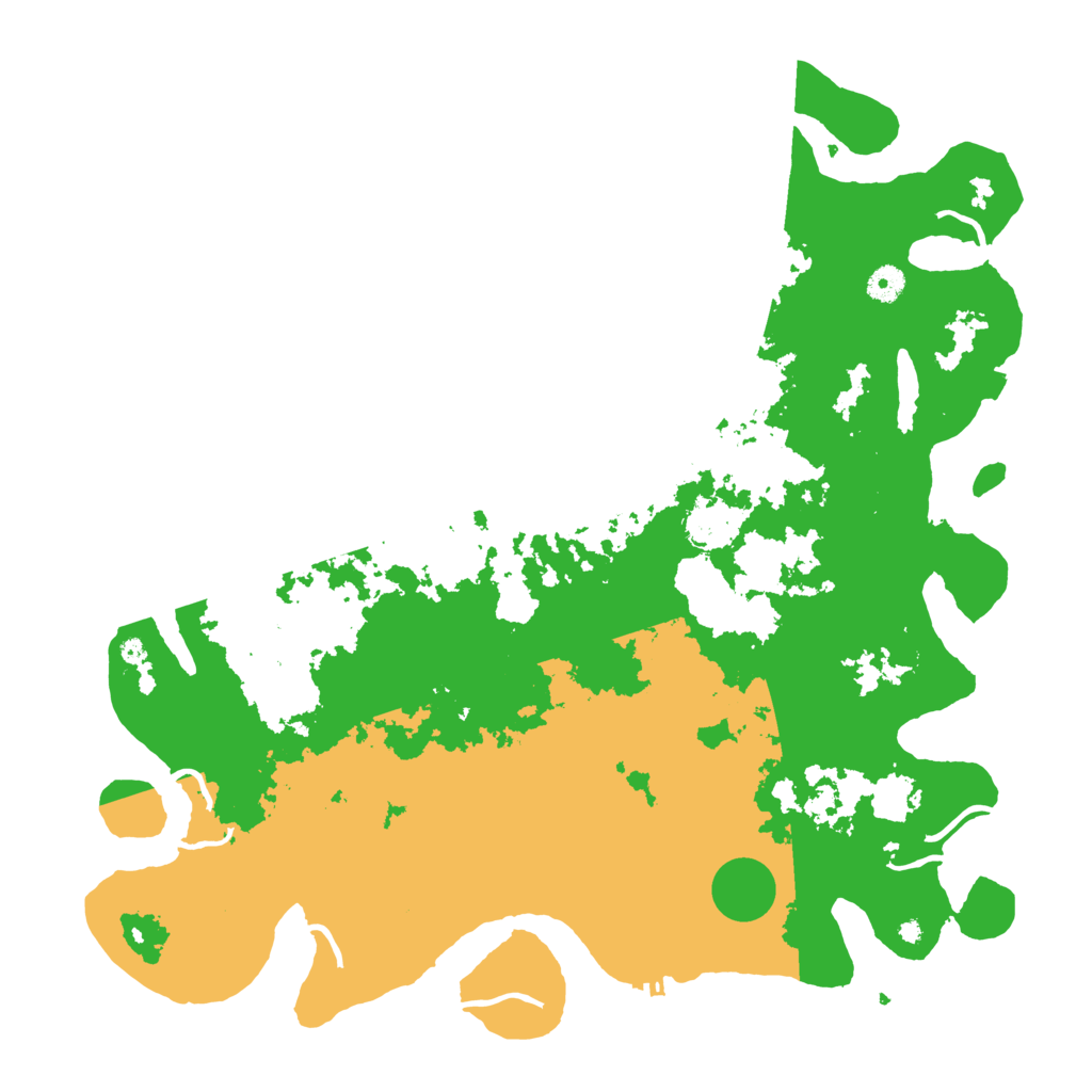 Biome Rust Map: Procedural Map, Size: 4500, Seed: 1942630880