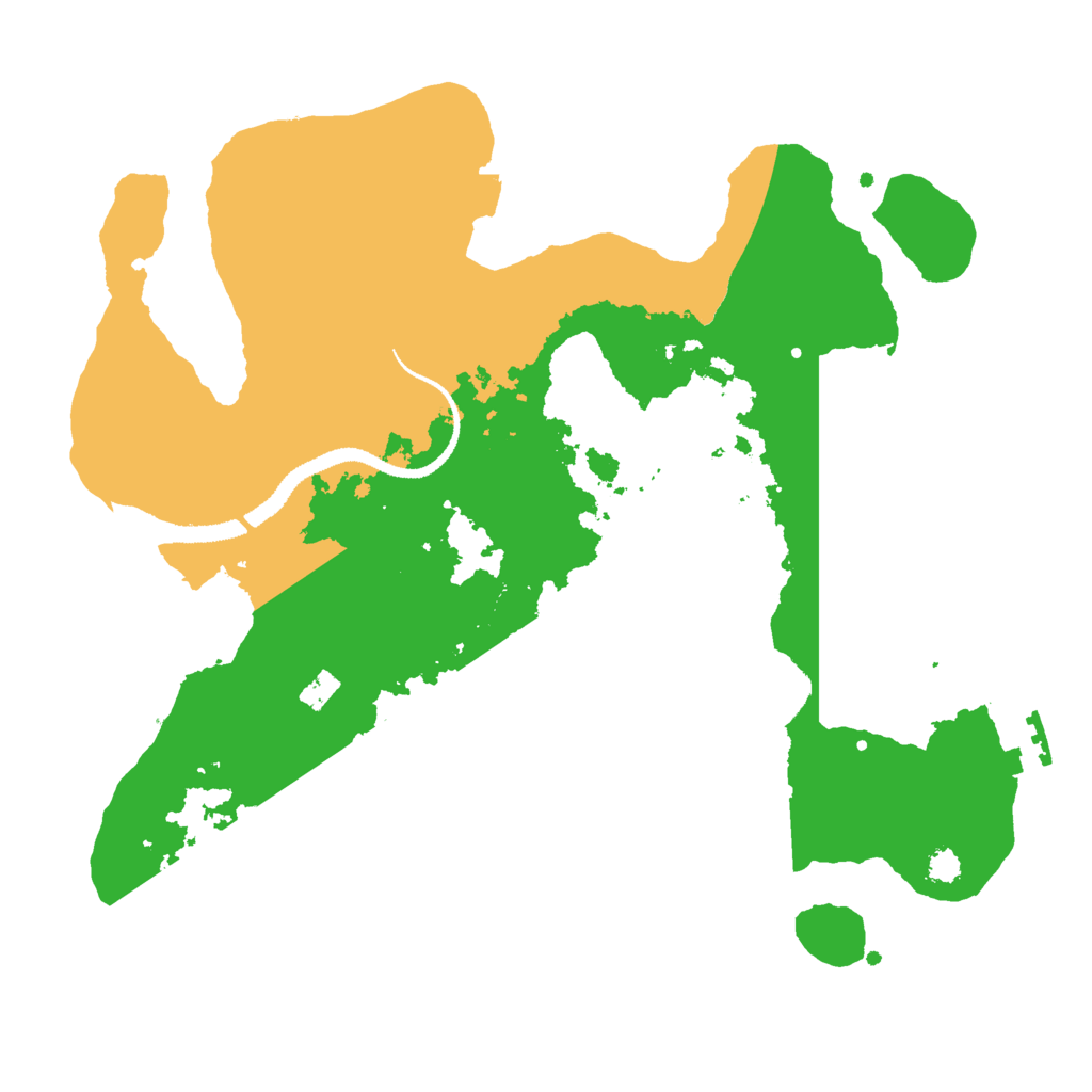 Biome Rust Map: Procedural Map, Size: 3000, Seed: 2022748513