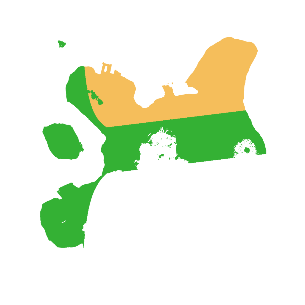 Biome Rust Map: Procedural Map, Size: 2000, Seed: 1738884314