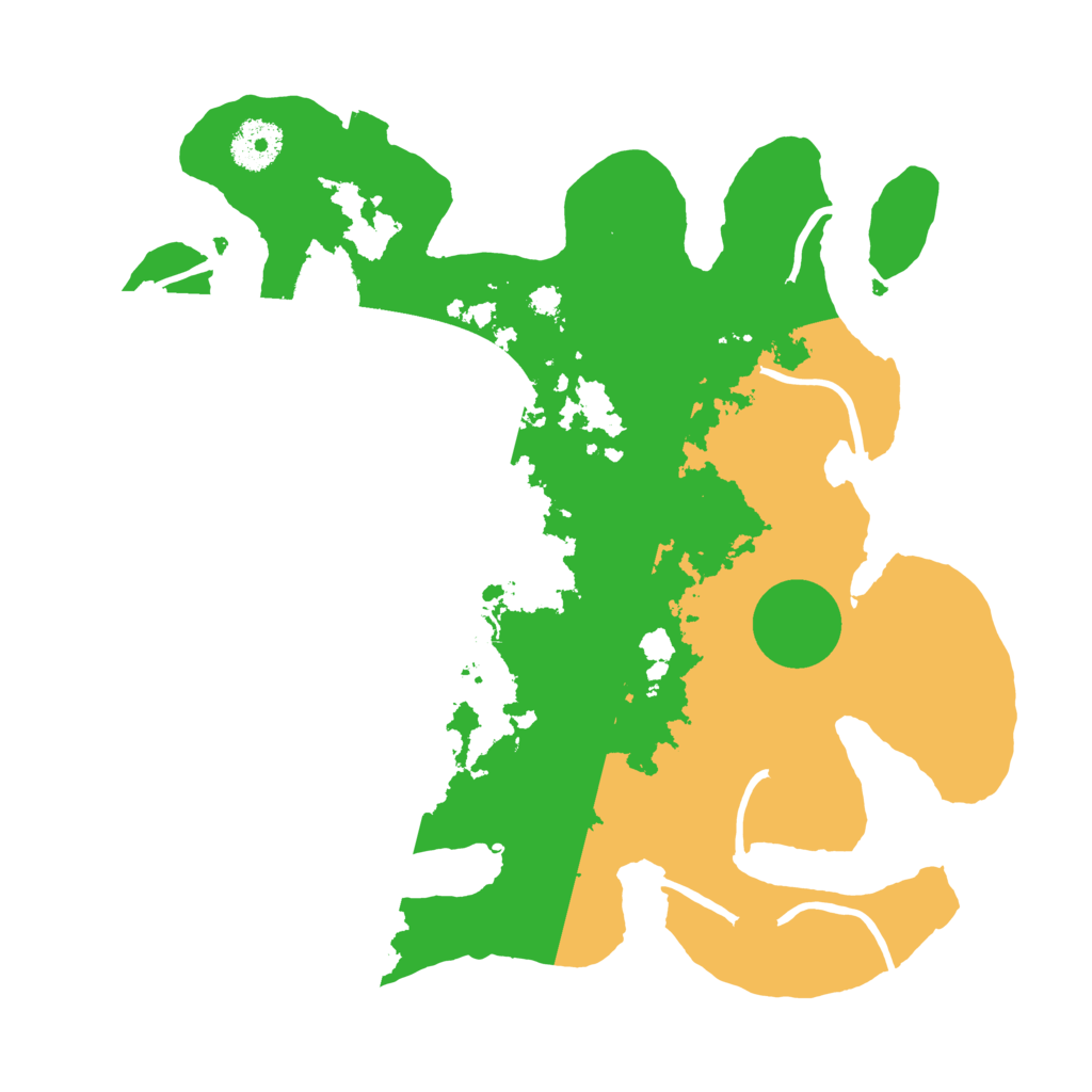 Biome Rust Map: Procedural Map, Size: 3250, Seed: 1112919705