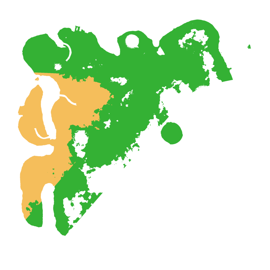 Biome Rust Map: Procedural Map, Size: 3500, Seed: 1449129891
