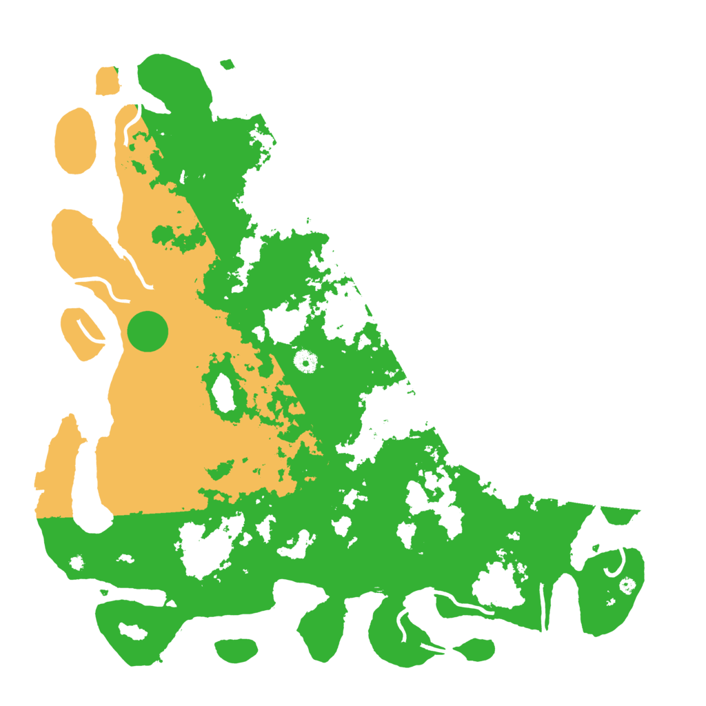 Biome Rust Map: Procedural Map, Size: 4550, Seed: 7099069