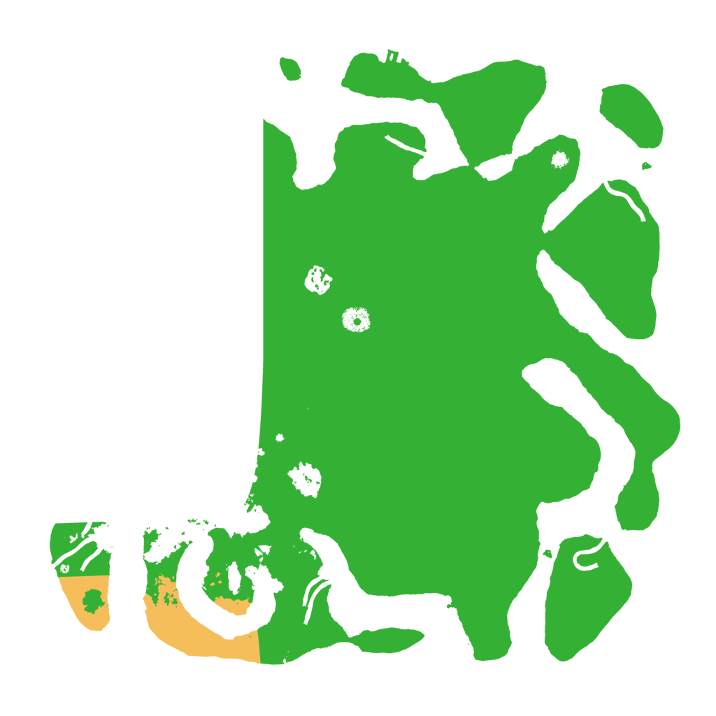 Biome Rust Map: Procedural Map, Size: 4000, Seed: 101010