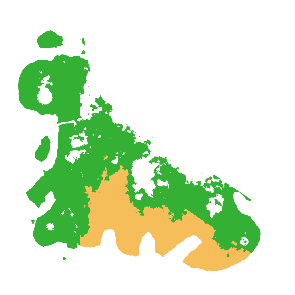 Biome Rust Map: Procedural Map, Size: 3500, Seed: 784935184
