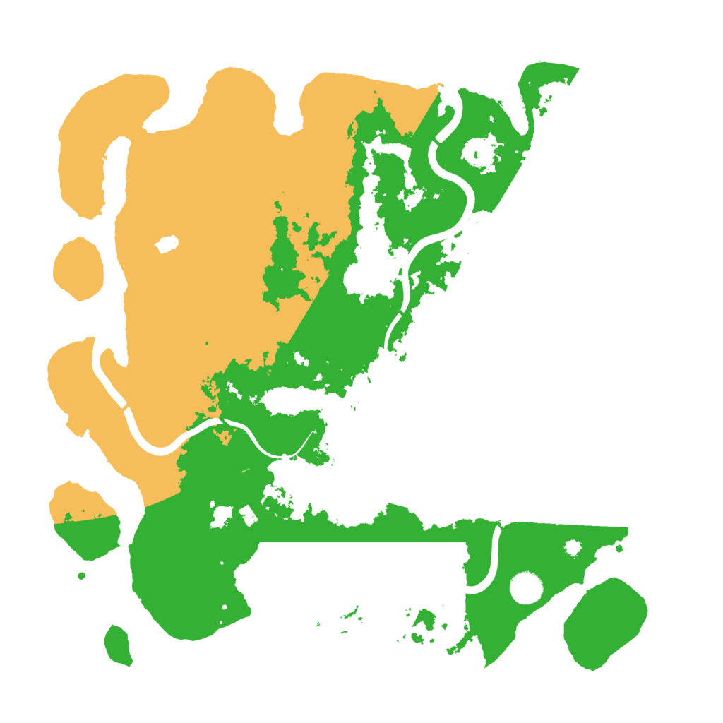 Biome Rust Map: Procedural Map, Size: 4000, Seed: 2104287656