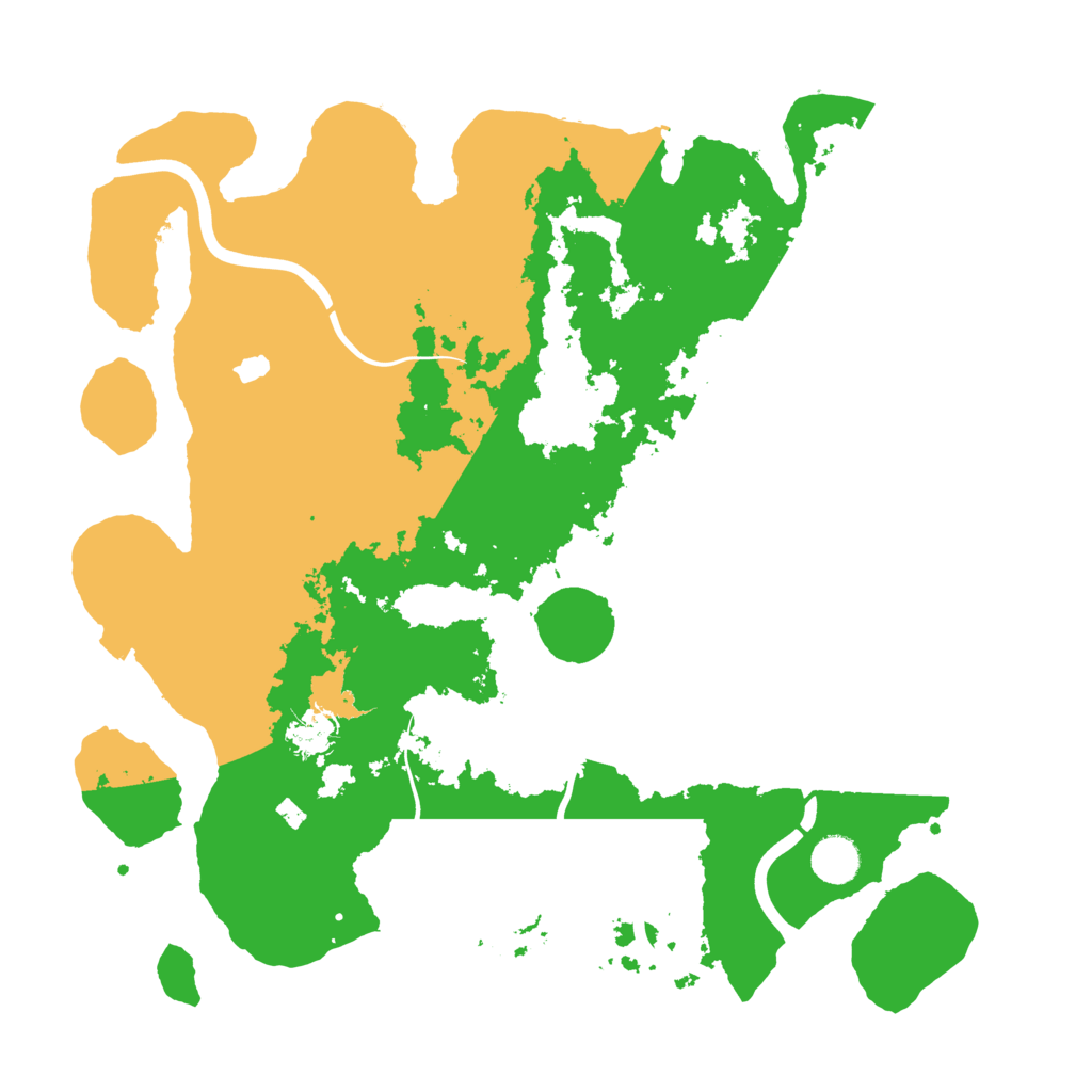 Biome Rust Map: Procedural Map, Size: 4000, Seed: 2104287656
