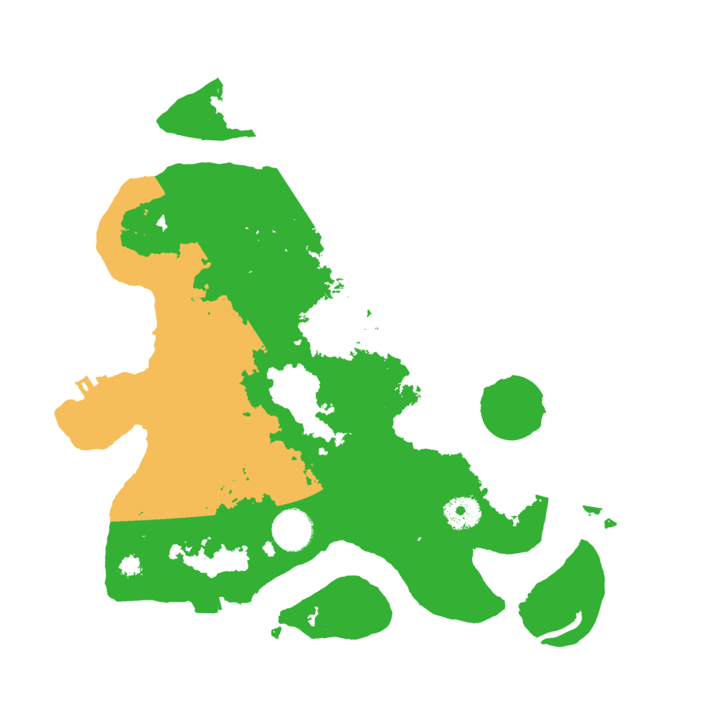 Biome Rust Map: Procedural Map, Size: 3095, Seed: 2118847083