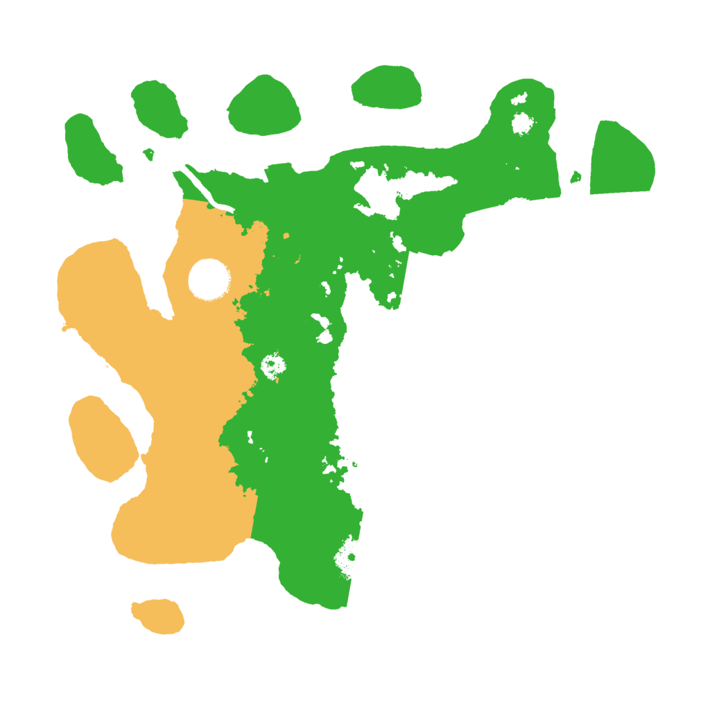Biome Rust Map: Procedural Map, Size: 3000, Seed: 291423087