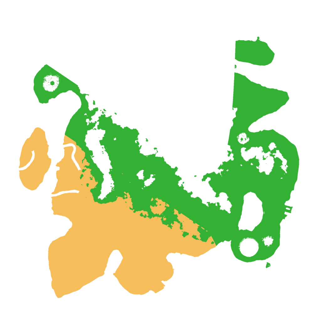 Biome Rust Map: Procedural Map, Size: 3000, Seed: 1159395321