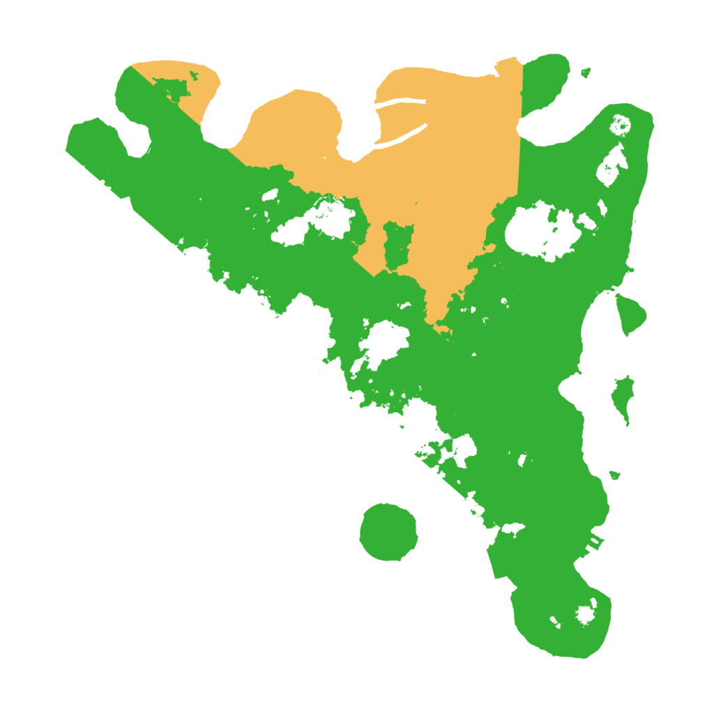 Biome Rust Map: Procedural Map, Size: 3500, Seed: 62539