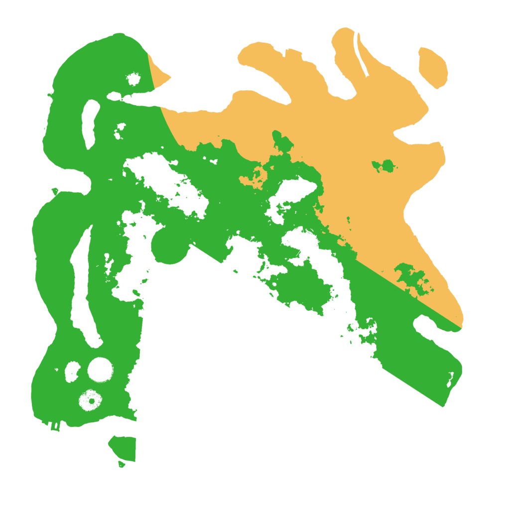 Biome Rust Map: Procedural Map, Size: 3600, Seed: 1503287940