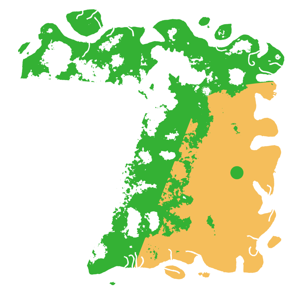 Biome Rust Map: Procedural Map, Size: 6000, Seed: 104688068
