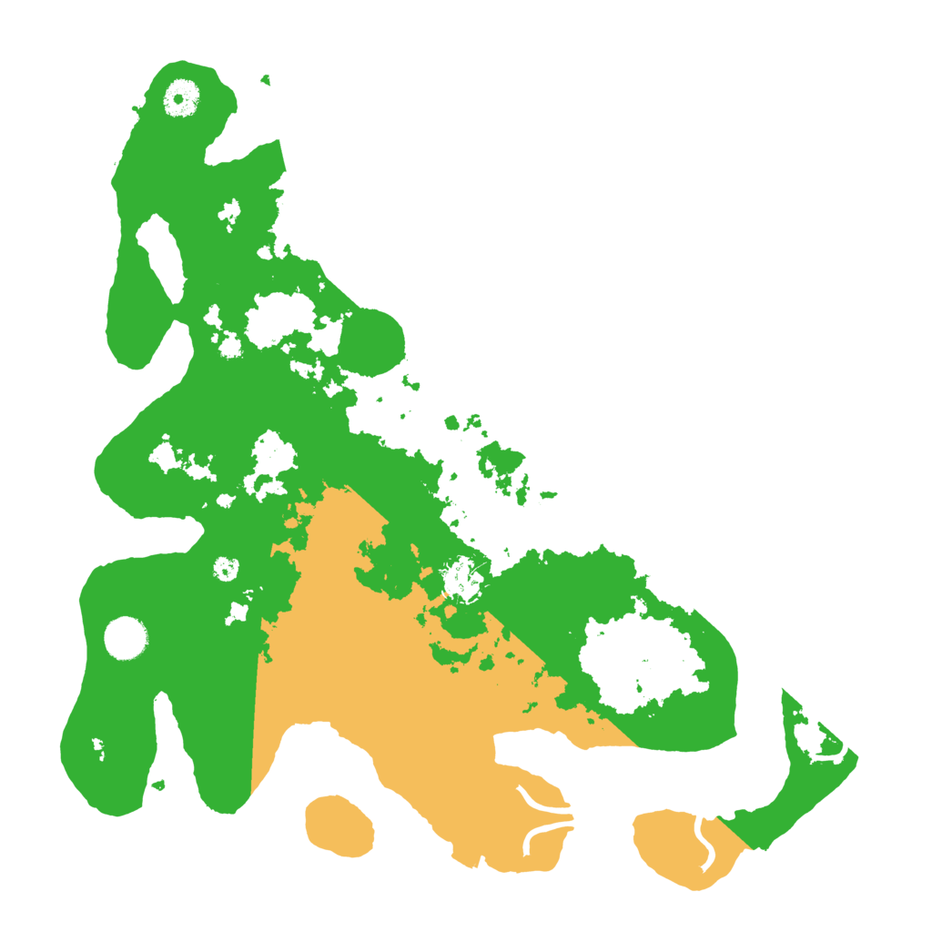 Biome Rust Map: Procedural Map, Size: 3800, Seed: 63253933