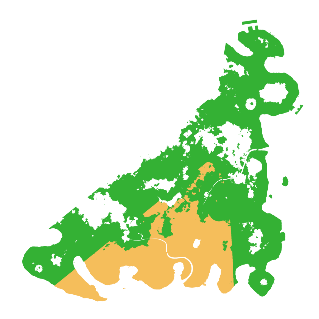 Biome Rust Map: Procedural Map, Size: 4250, Seed: 224753831