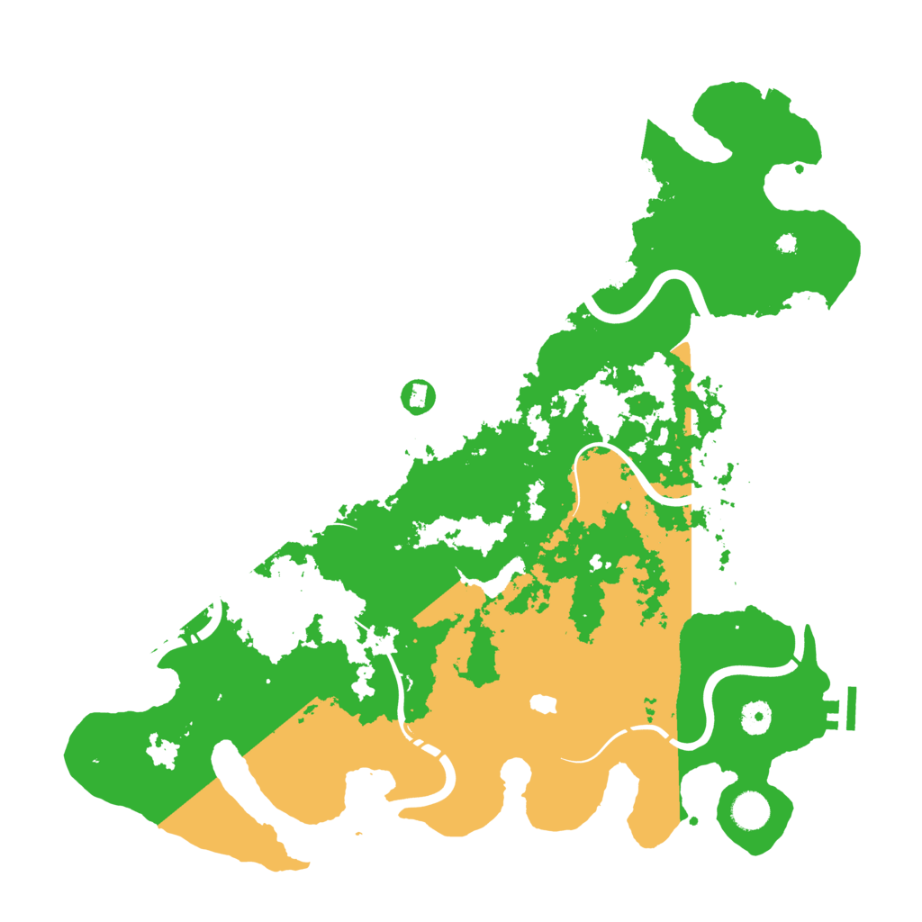 Biome Rust Map: Procedural Map, Size: 4250, Seed: 224753831