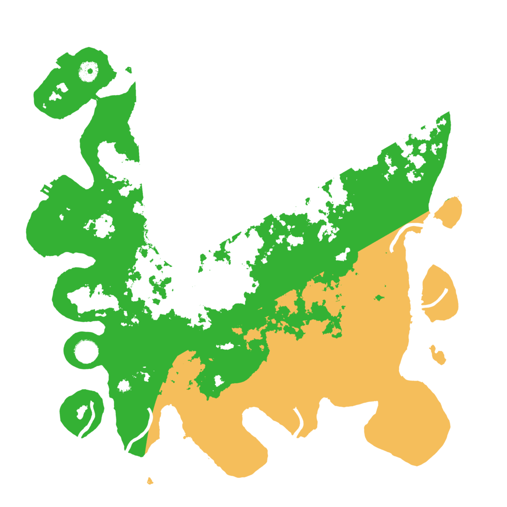 Biome Rust Map: Procedural Map, Size: 3800, Seed: 380243507