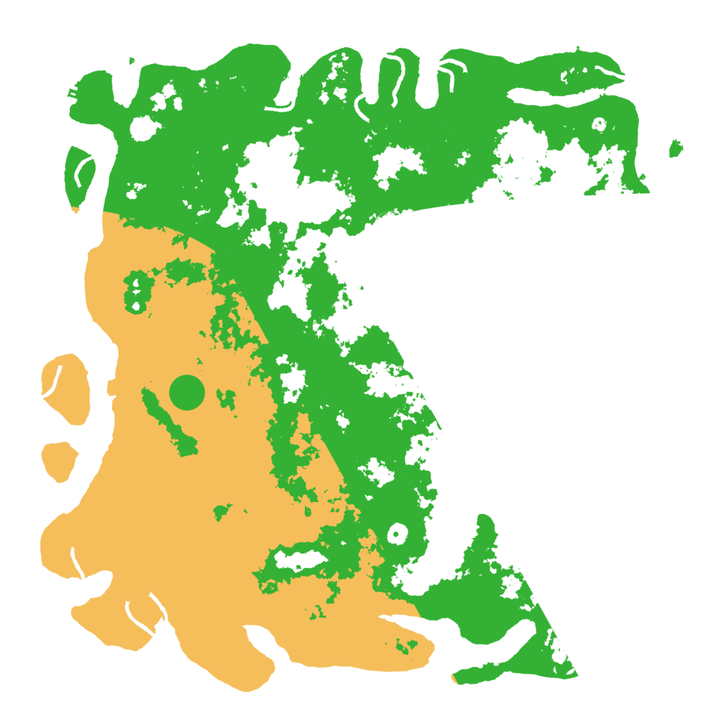 Biome Rust Map: Procedural Map, Size: 5400, Seed: 214748364