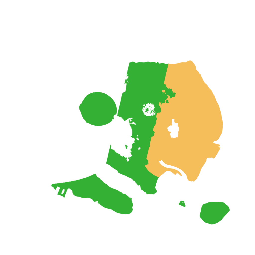 Biome Rust Map: Procedural Map, Size: 2000, Seed: 812875661