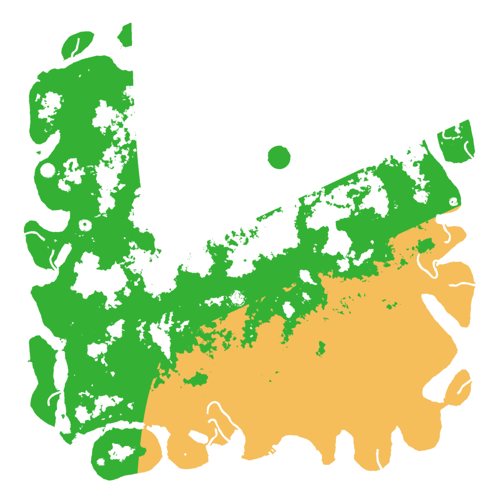 Biome Rust Map: Procedural Map, Size: 6000, Seed: 1417