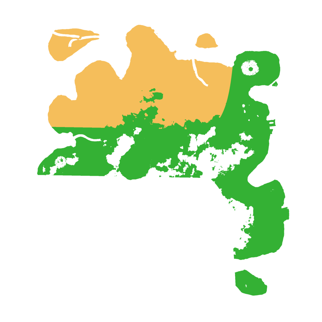 Biome Rust Map: Procedural Map, Size: 3000, Seed: 1657307877