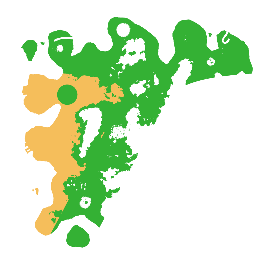 Biome Rust Map: Procedural Map, Size: 3500, Seed: 143402026