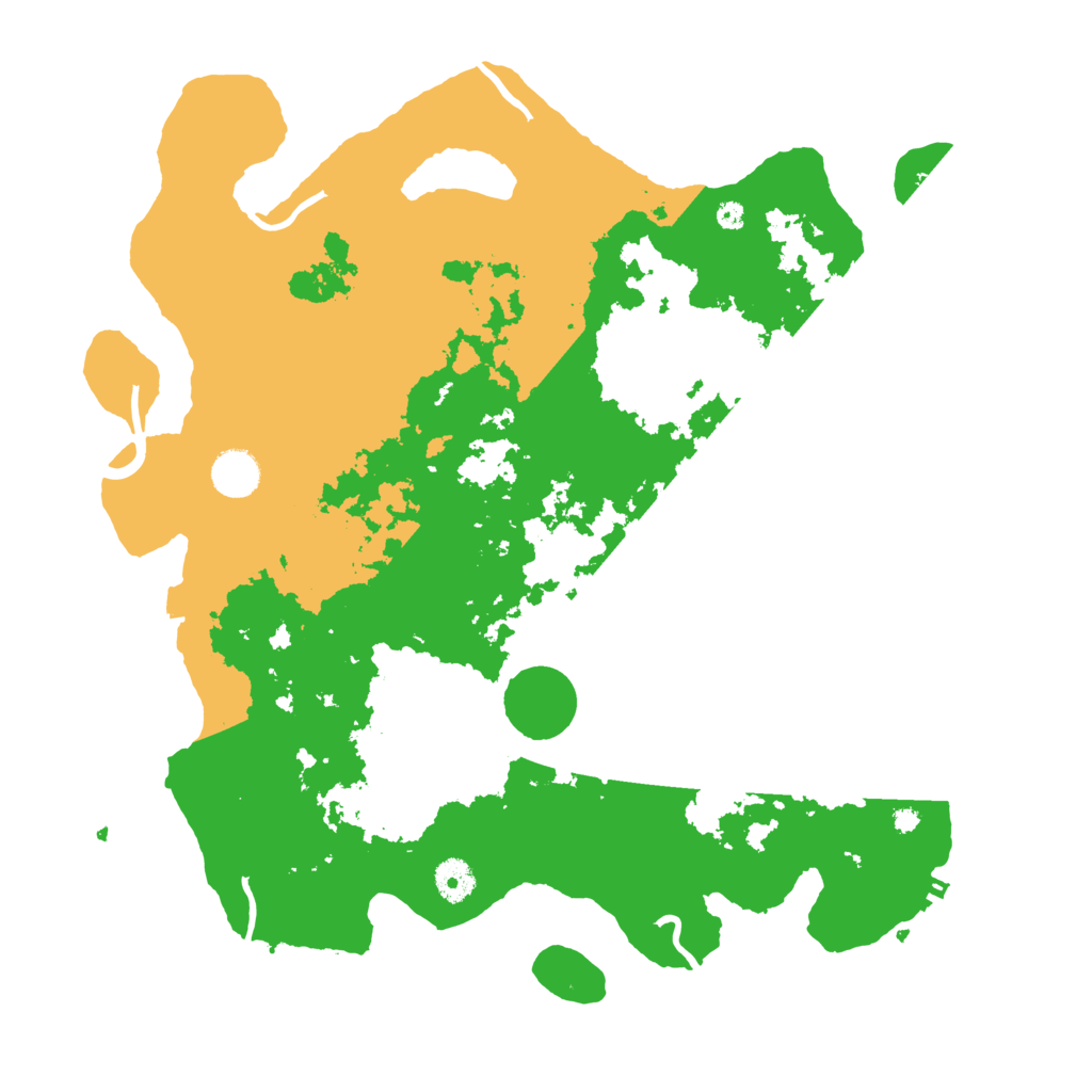Biome Rust Map: Procedural Map, Size: 4000, Seed: 191199775