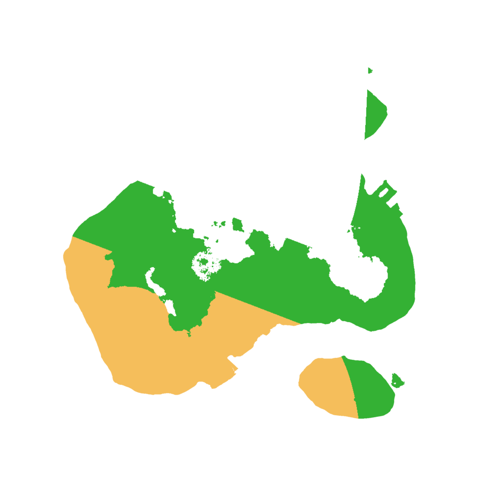 Biome Rust Map: Procedural Map, Size: 1800, Seed: 370478258