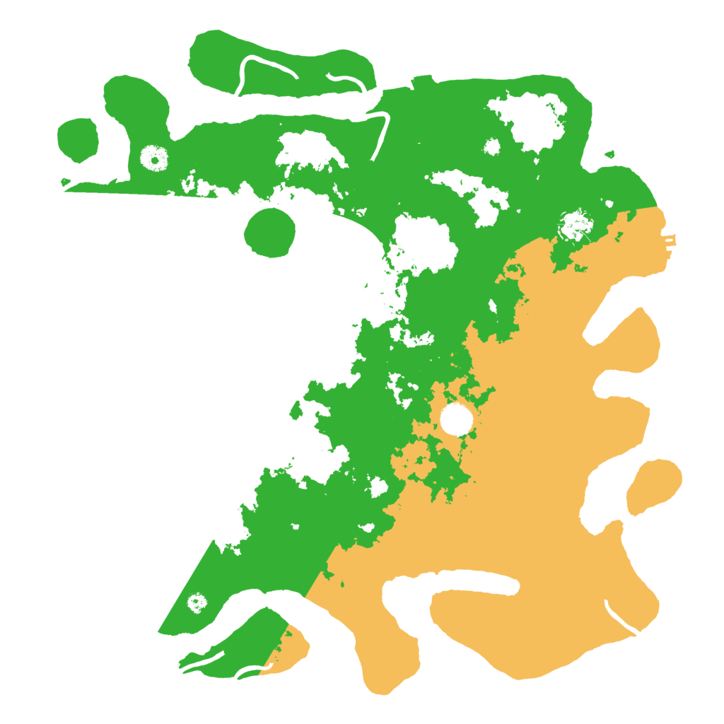 Biome Rust Map: Procedural Map, Size: 4000, Seed: 564242425