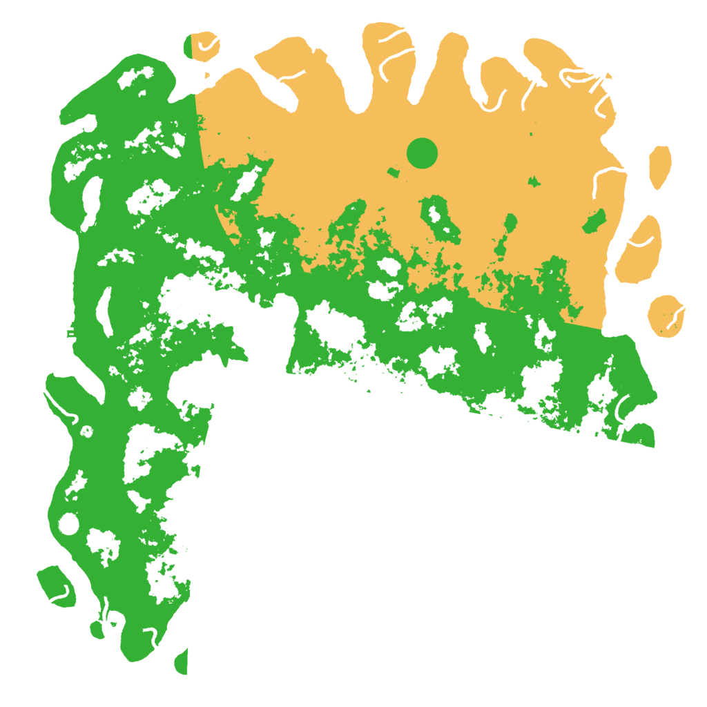 Biome Rust Map: Procedural Map, Size: 6000, Seed: 122650976
