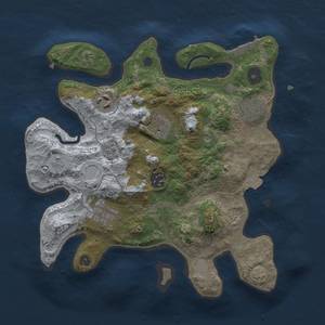 Thumbnail Rust Map: Procedural Map, Size: 3000, Seed: 1448788457, 13 Monuments