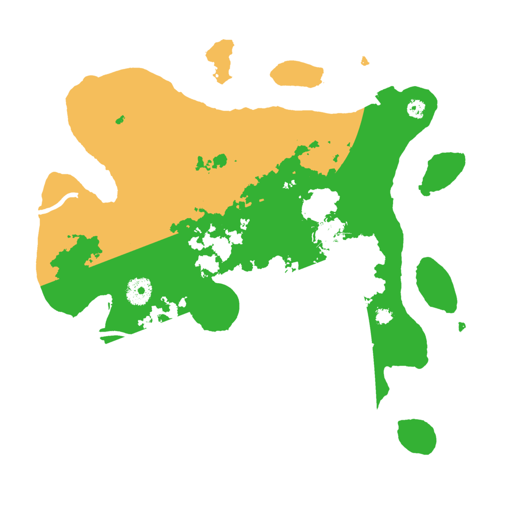 Biome Rust Map: Procedural Map, Size: 2900, Seed: 1629471116